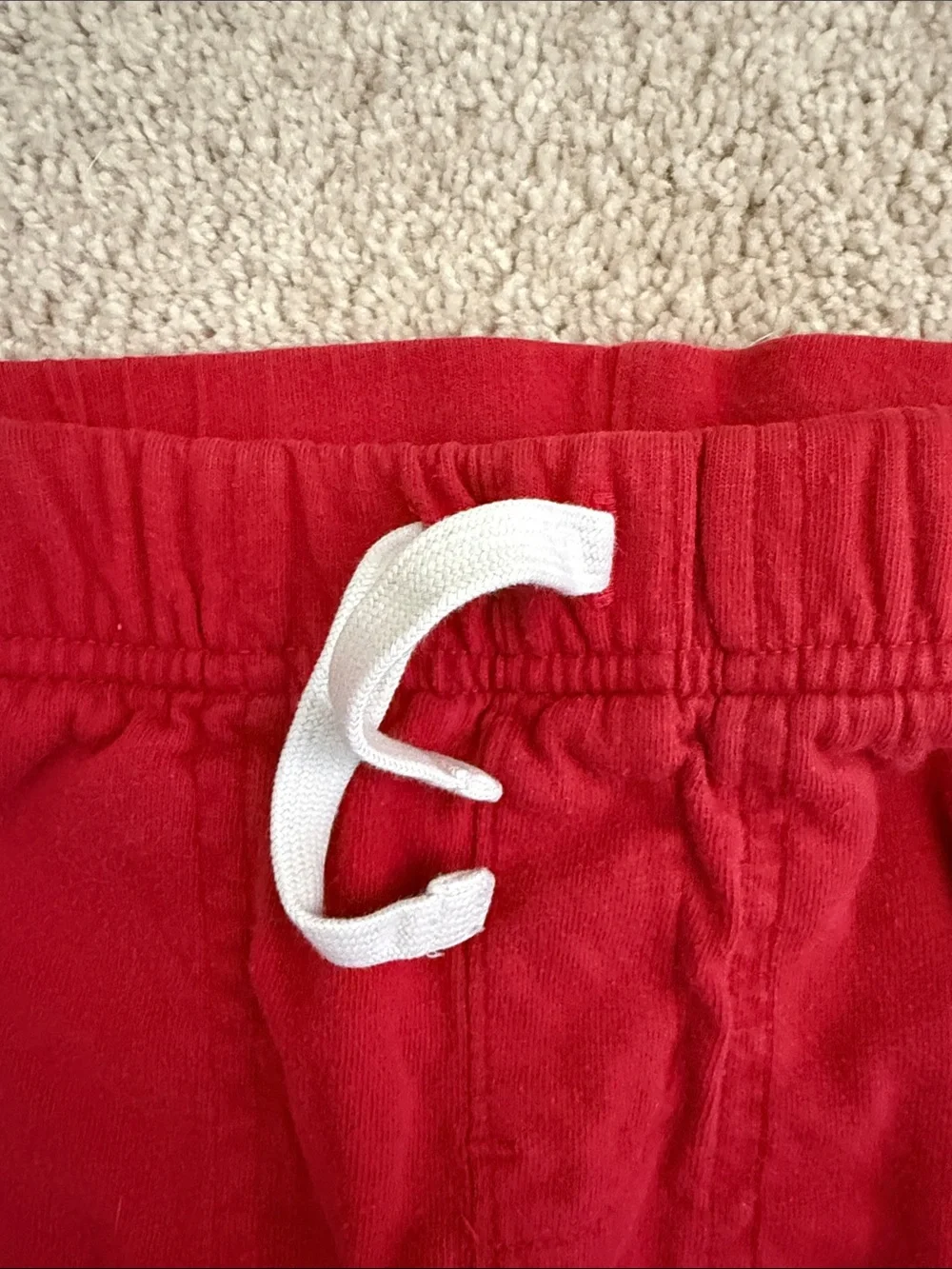 GAP 3T RED HOLIDAY joggers 🎄